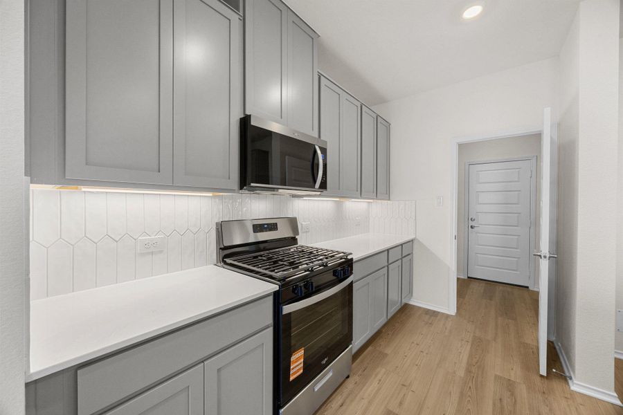 Furnished interior view inside a new home in Salerno - Heritage Collection, Round Rock (Image 8).