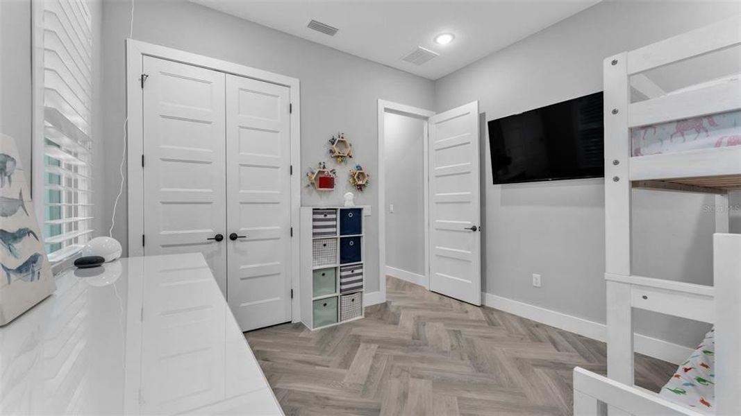 Furnished interior view inside a new home in , Winter Haven (Image 29).