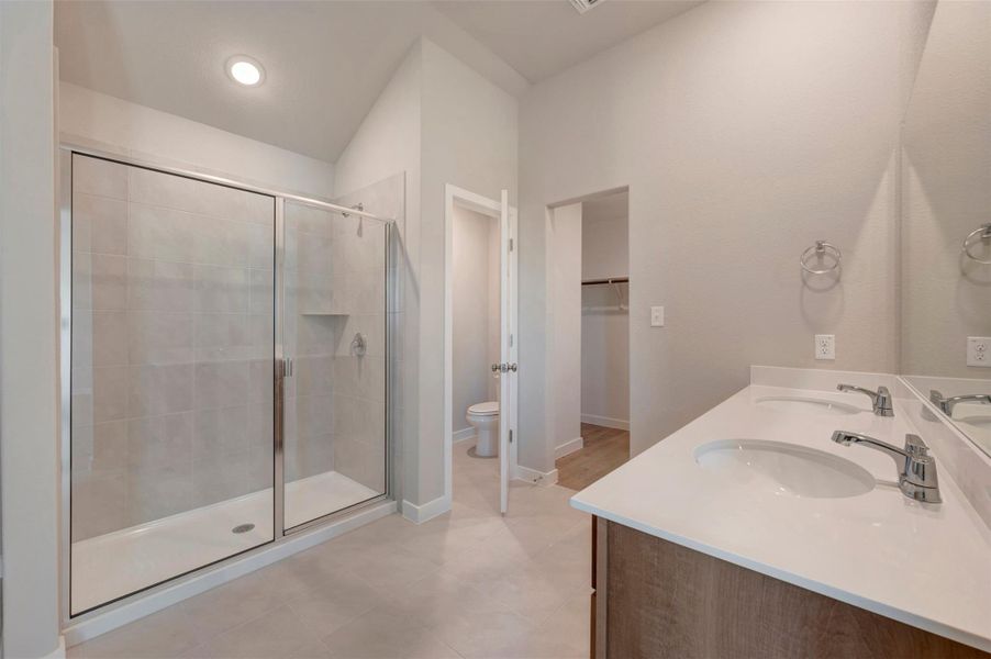 Furnished interior view inside a new home in Willow Springs, Buda (Image 6).