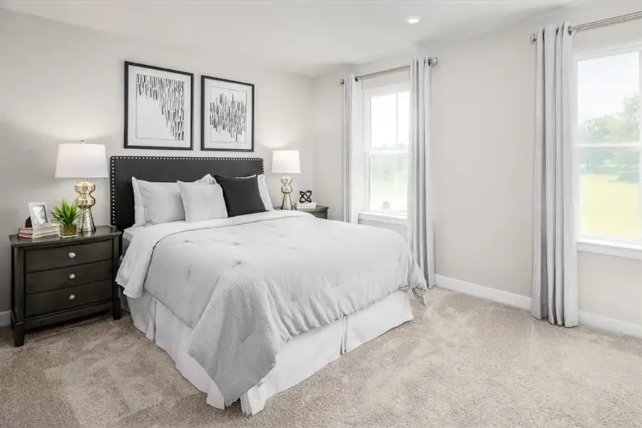 Representative furnished interior of a home built from the Columbia by Ryan Homes in Three Rivers, Murfreesboro (Image 19).