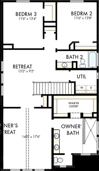 2D floor plan layout of this home in Double Creek Crossing, Round Rock, TX (Image 3). 2D floor plan layout of this home in Double Creek Crossing, Round Rock, TX (Image 3).