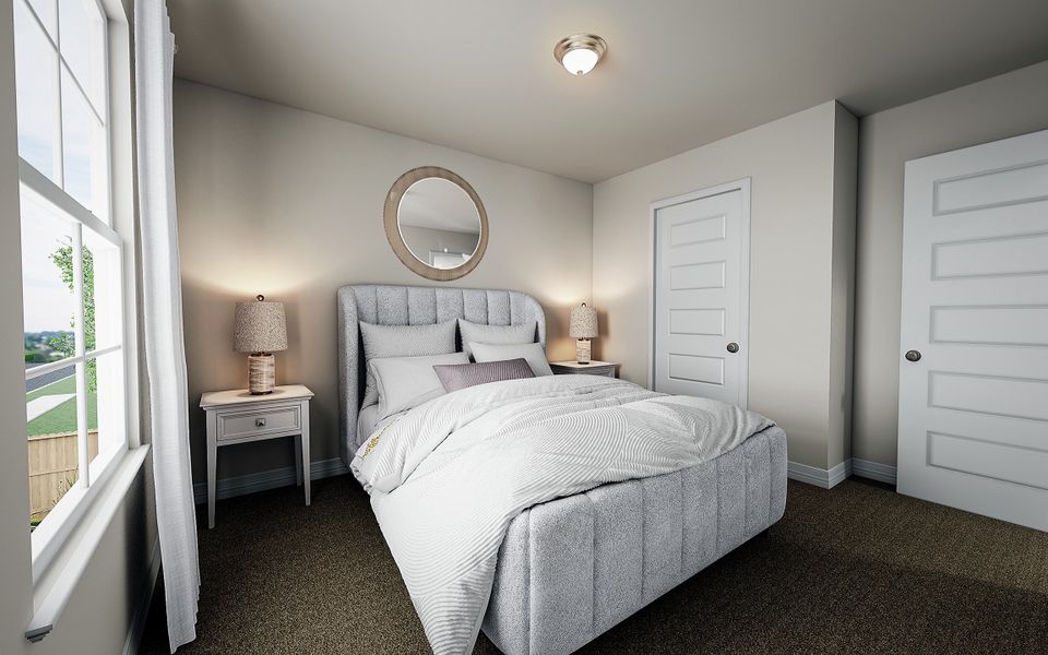 Furnished interior view inside a new home in Mason Woods, Cypress (Image 12). Furnished interior view inside a new home in Mason Woods, Cypress (Image 12).