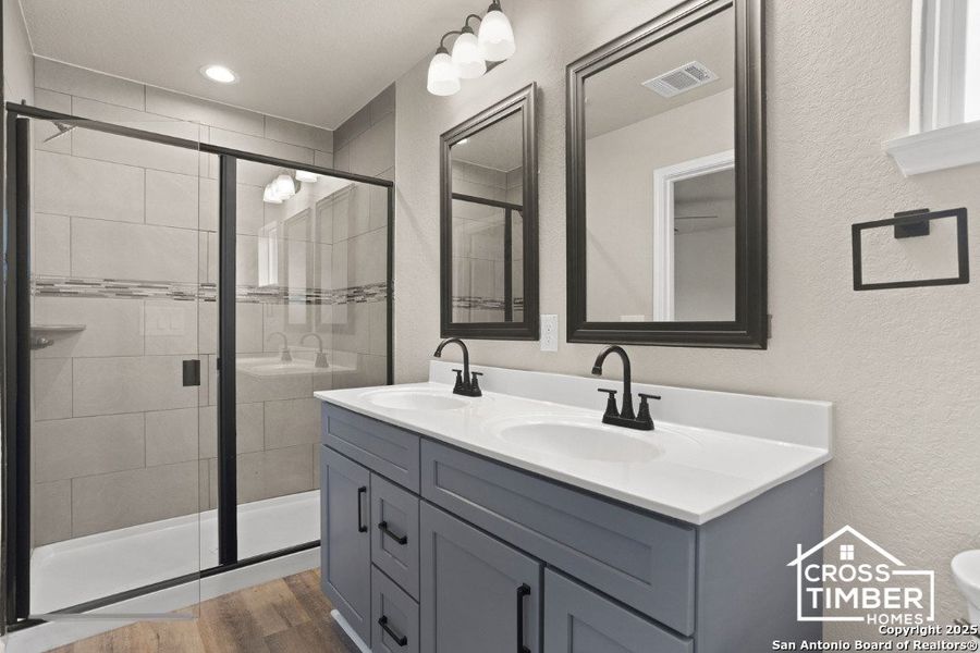 Furnished interior view inside a new home in , San Antonio (Image 7). Furnished interior view inside a new home in , San Antonio (Image 7).