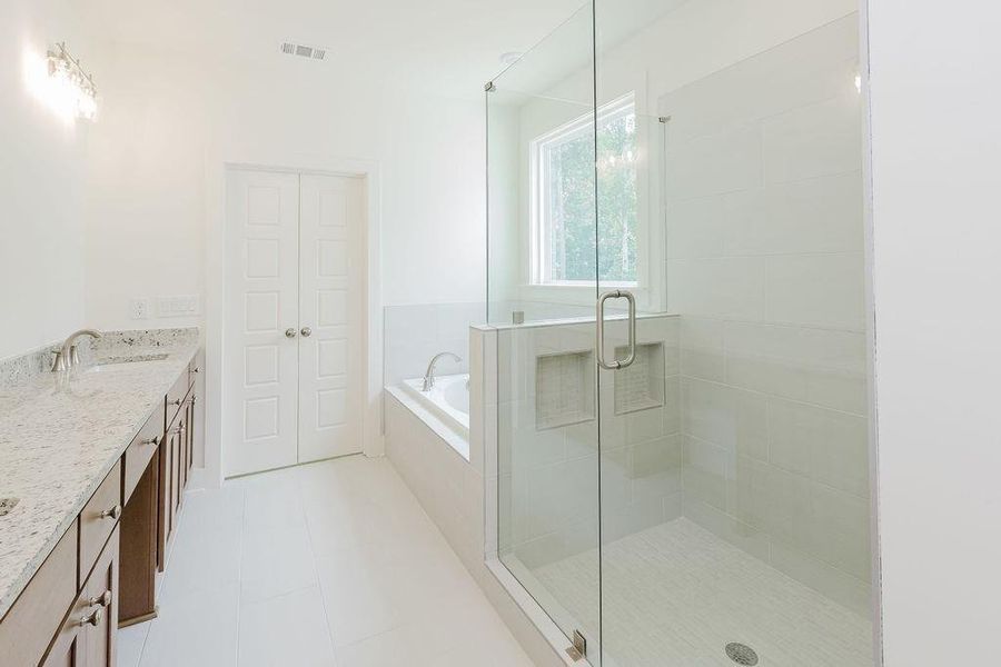 Furnished interior view inside a new home in , Cumming (Image 8). Furnished interior view inside a new home in , Cumming (Image 8).