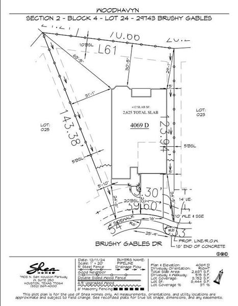 2D floor plan layout of this home in , Magnolia, TX (Image 5).