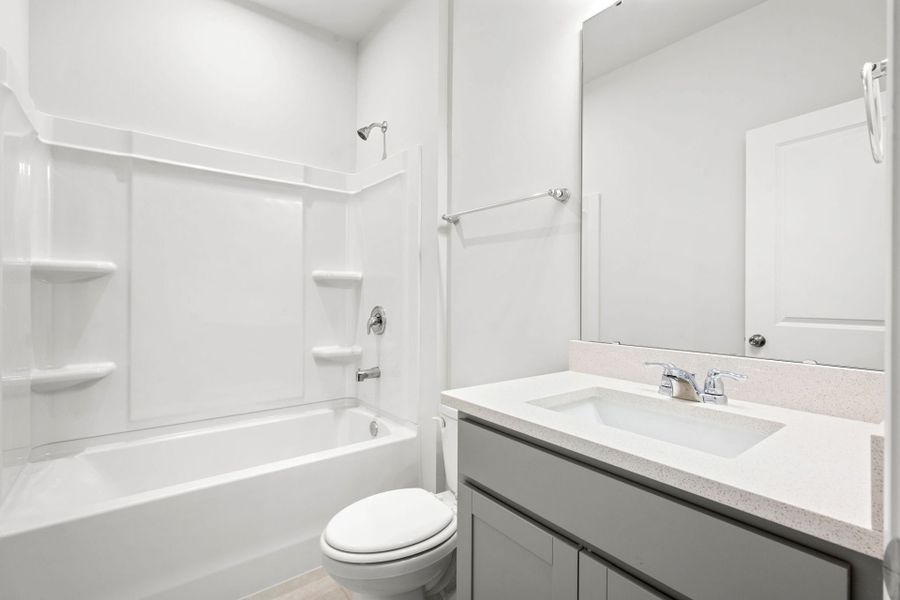 Furnished interior view inside a new home in Waterways, Richmond Hill (Image 3). Furnished interior view inside a new home in Waterways, Richmond Hill (Image 3).