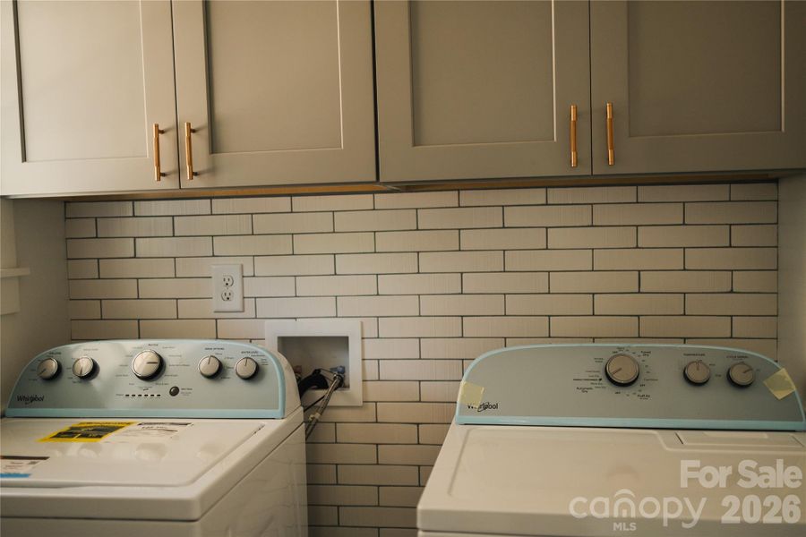 Laundry downstairs