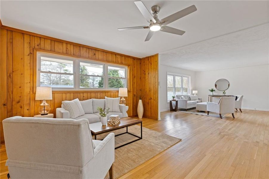 Furnished interior view inside a new home in , Marietta (Image 14).