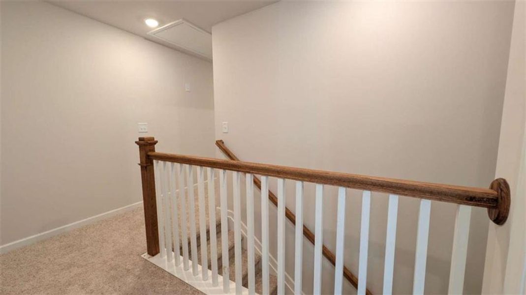 Spacious, unfurnished interior of a new home in Owen Preserve, Canton (Image 24).
