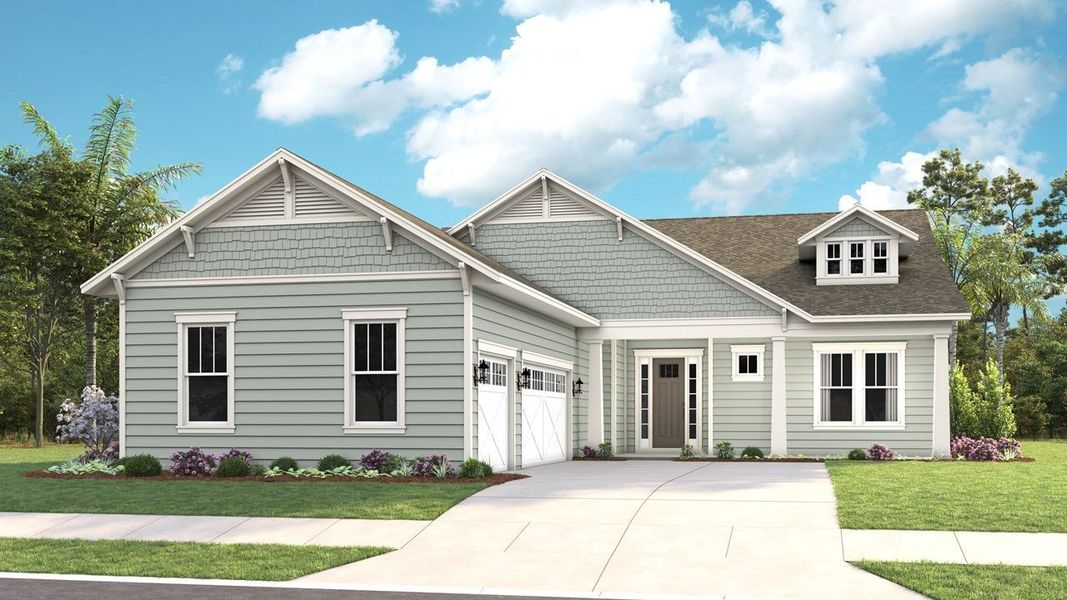 BH-Craftsman Courtyard Hardie Elevation BH-Craftsman Courtyard Hardie Elevation