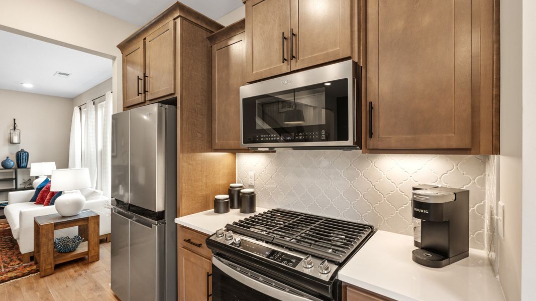 Furnished interior view inside a new home in Clayton Crossing, Arden (Image 4).