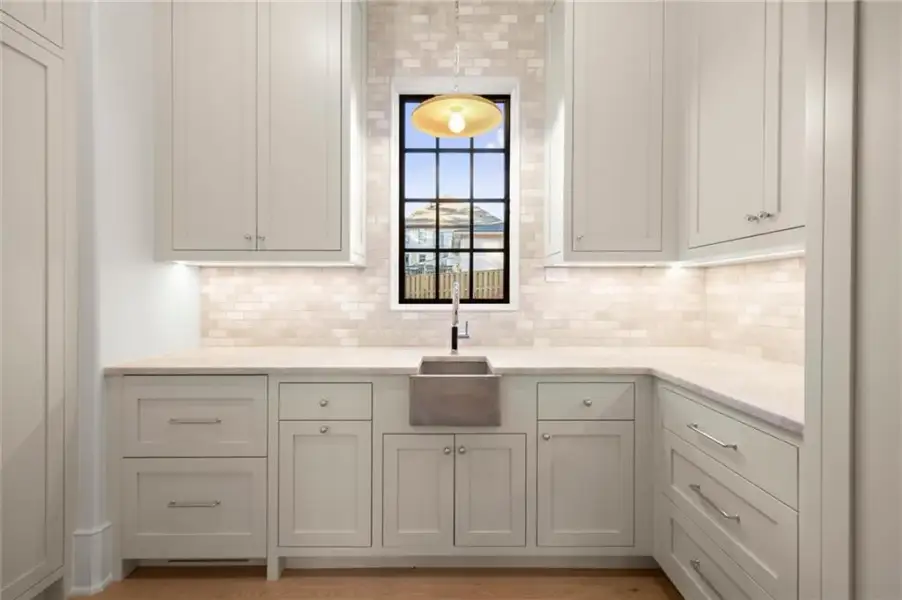 Furnished interior view inside a new home in , Alpharetta (Image 13).