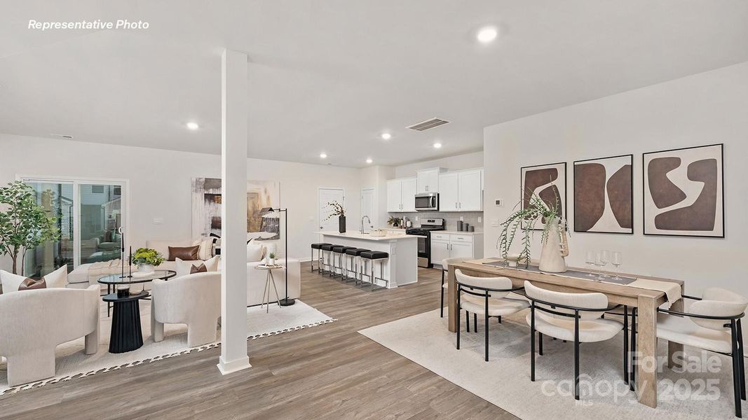 Furnished interior view inside a new home in Allston, Rock Hill (Image 22).