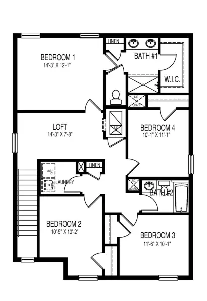 2D floor plan layout of this home in San Carlos Spot Lots, Fort Myers, FL (Image 3). 2D floor plan layout of this home in San Carlos Spot Lots, Fort Myers, FL (Image 3).