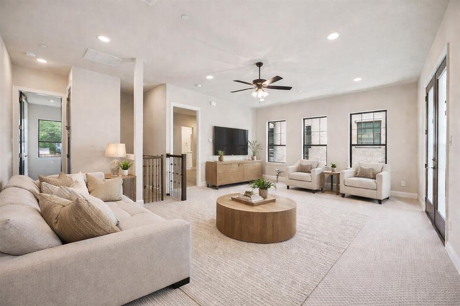 2nd floor living space.