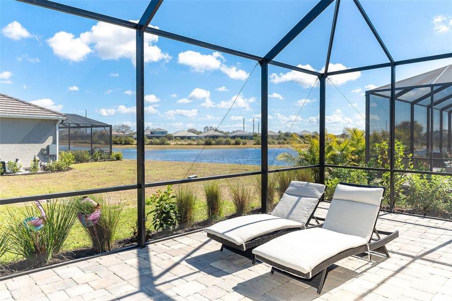 Exterior details and patio area of a home in , Englewood (Image 27).