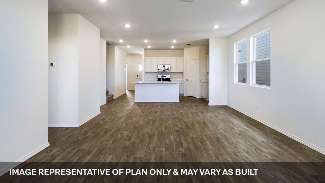 Spacious, unfurnished interior of a new home in Marigold, Kyle (Image 9).