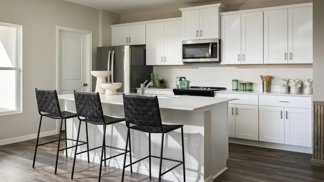 Representative furnished interior of a home built from the Mojito by Casa Fresca Homes in Pasadena Ridge, Dade City (Image 3).
