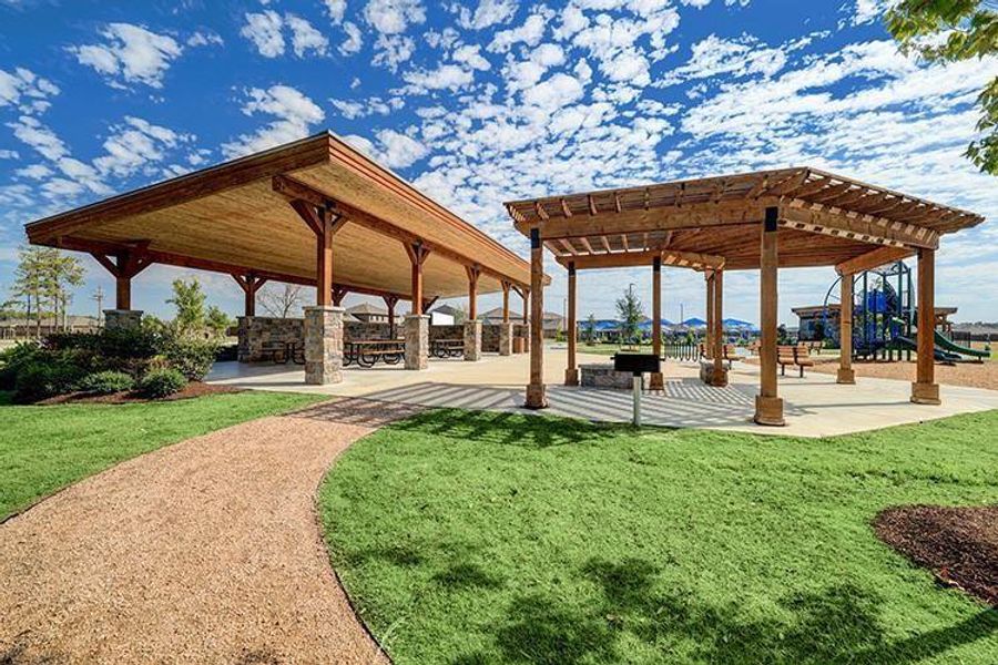 Community amenities in Harrington Trails, New Caney (Image 13).