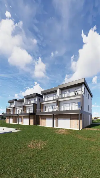 Front exterior of a home in the Lago Pointe community, located in Seabrook, TX (Image 10).