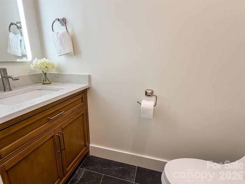 Close-up of interior finishes inside a home in , Newton (Image 20).