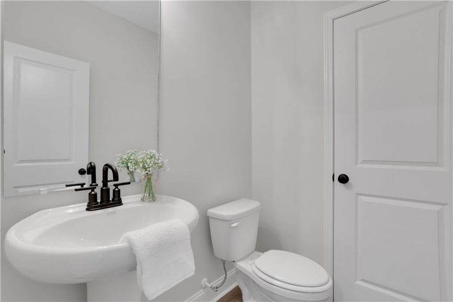 Furnished interior view inside a new home in Easton Walk, Lawrenceville (Image 12).