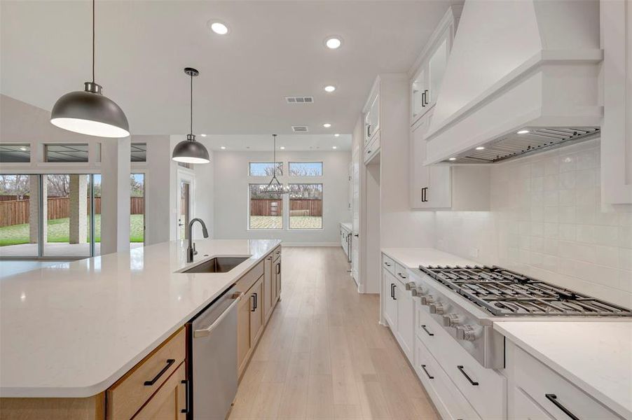 Furnished interior view inside a new home in Northshore at Lakewood Village - Estate Series, Lakewood Village (Image 17).