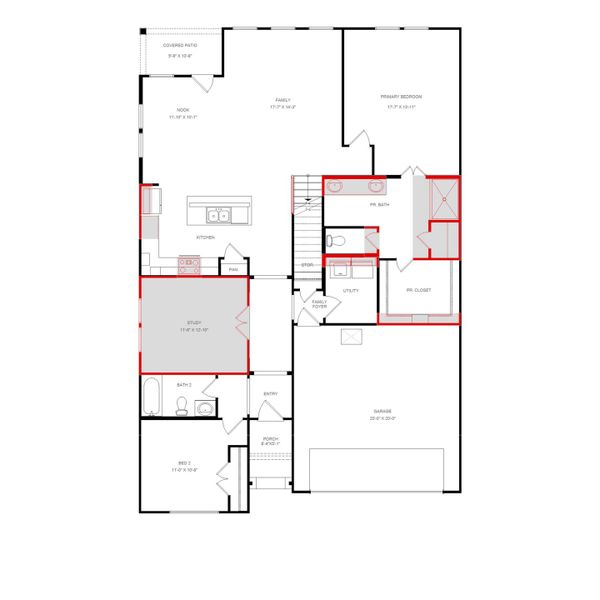 W/S #80079 / BG #2: 1st Floor W/S #80079 / BG #2: 1st Floor