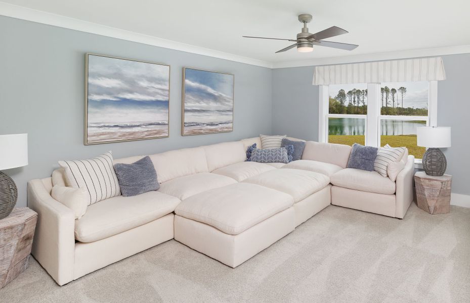 Large loft for entertaining