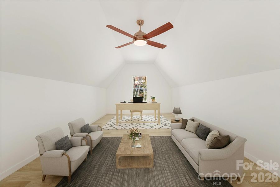 Furnished interior view inside a new home in , Hendersonville (Image 12).