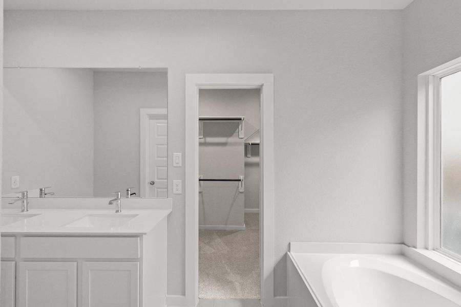 Furnished interior view inside a new home in Cypresswood Landing, Humble (Image 4). Furnished interior view inside a new home in Cypresswood Landing, Humble (Image 4).