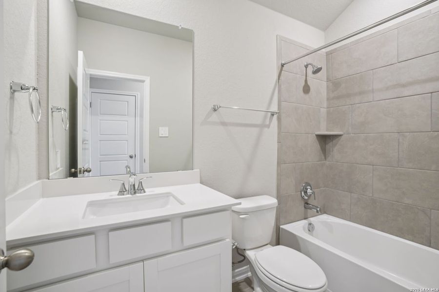 Furnished interior view inside a new home in Royal Crest, San Antonio (Image 7).