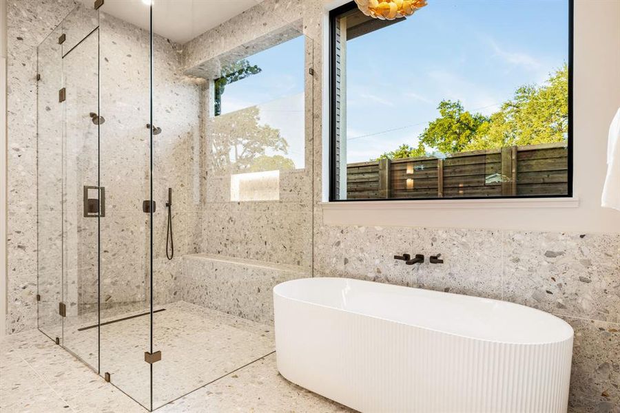 Furnished interior view inside a new home in , Dallas (Image 17).