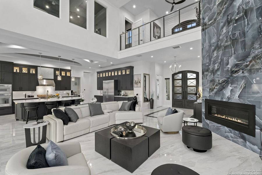 Furnished interior view inside a new home in , Spring Branch (Image 6).