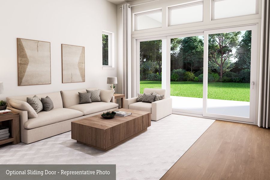 The Columbus - Optional Sliding Doors