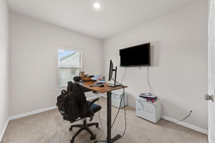 Furnished interior view inside a new home in Tenison Village at Buckner Terrace, Dallas (Image 18).