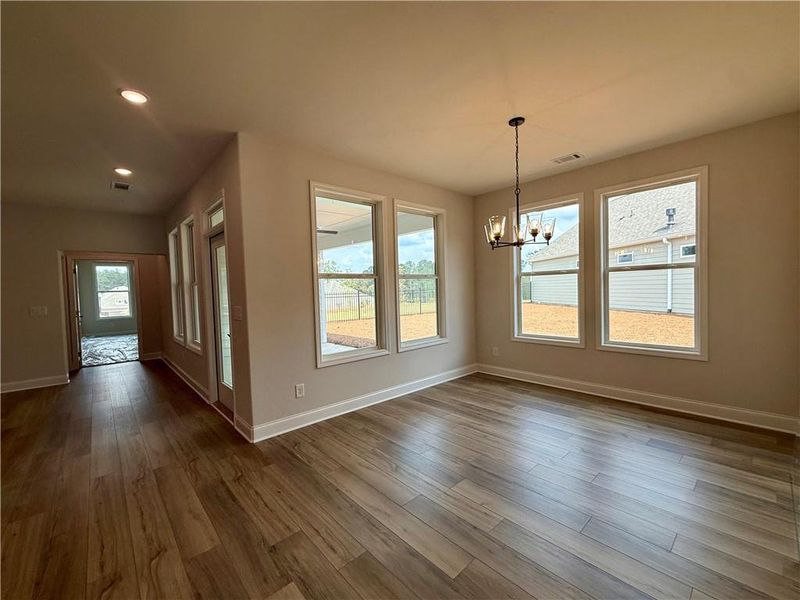 Spacious, unfurnished interior of a new home in , Hiram (Image 30).
