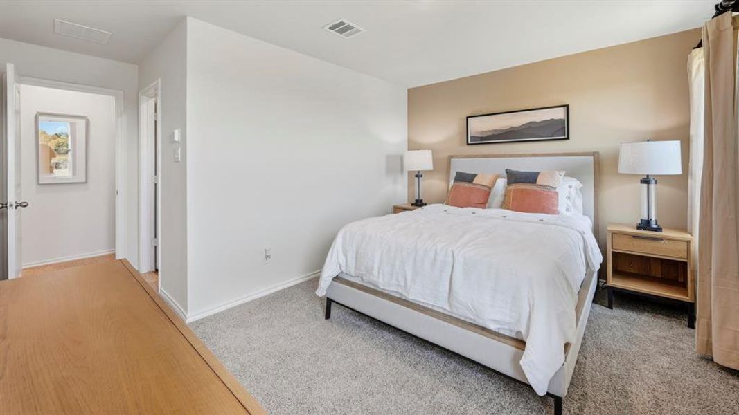 Furnished interior view inside a new home in Arbor Trails South, Princeton (Image 24).