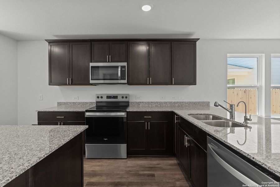 Furnished interior view inside a new home in The Overlook at Creekside, New Braunfels (Image 6).