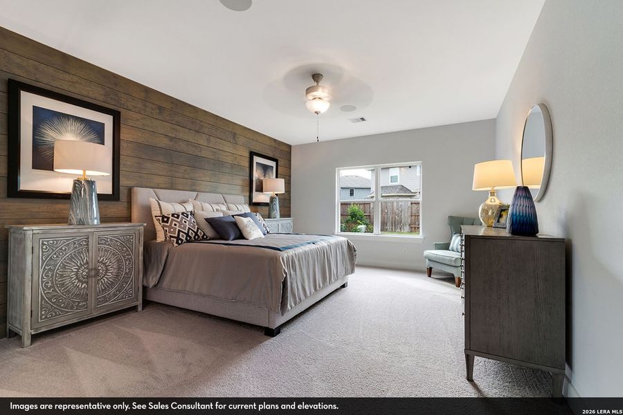 Furnished interior view inside a new home in Swenson Heights, Seguin (Image 17).