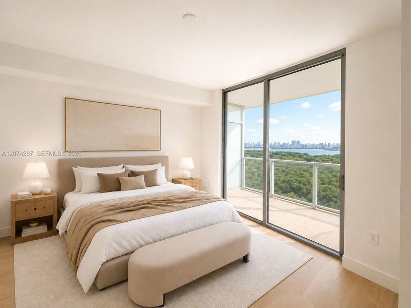Furnished interior view inside a new home in , North Miami (Image 12).