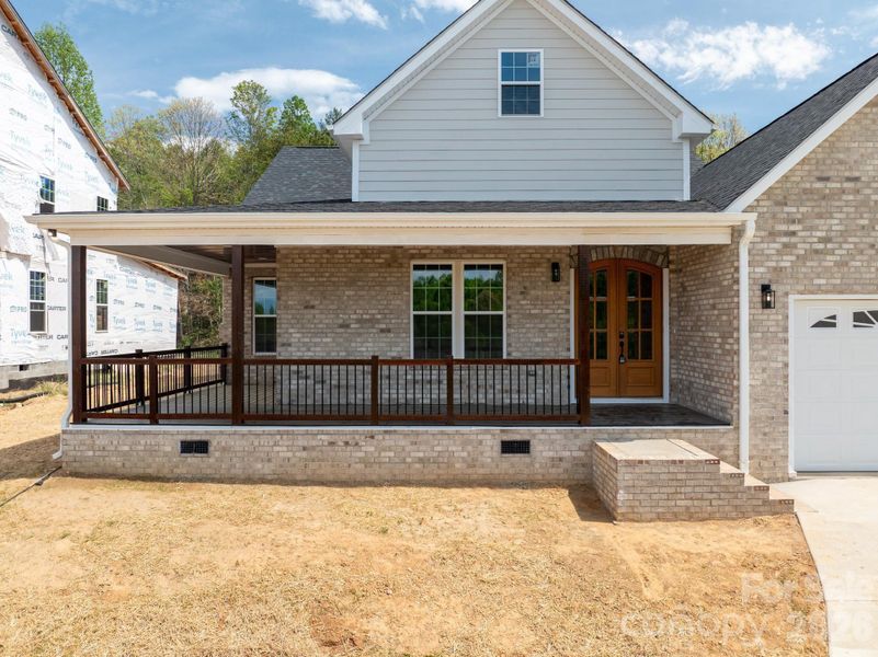 Exterior details and patio area of a home in , Lenoir (Image 24).