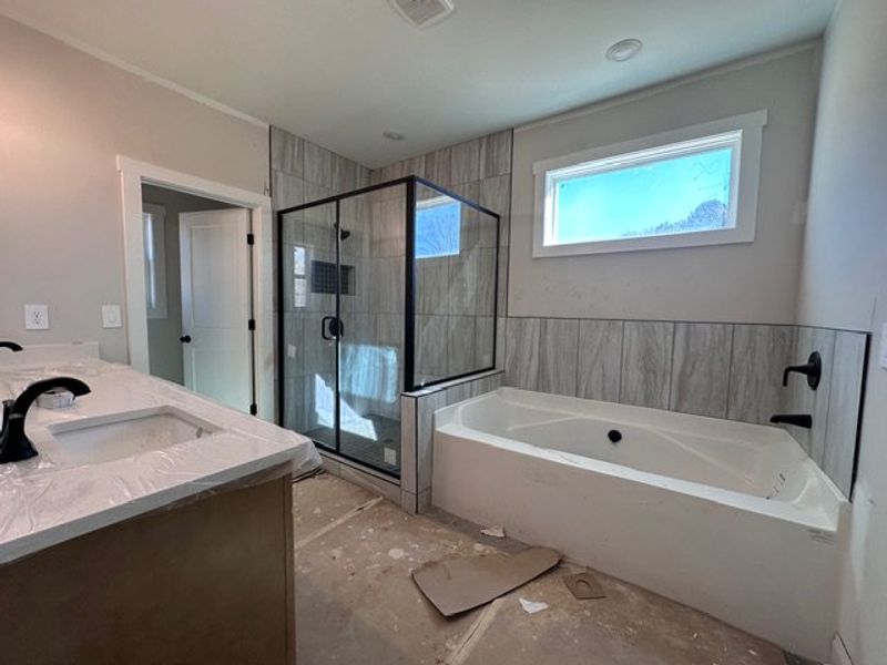 In-progress construction of a new home in Kimbell Acres, Pine Mountain, GA (Image 10).