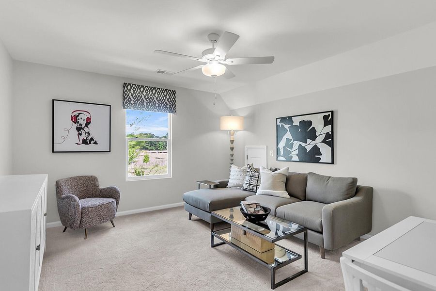 Furnished interior view inside a new home in , Summerville (Image 26).