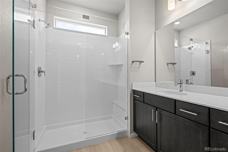 Furnished interior view inside a new home in Ralston Creek, Arvada (Image 17).