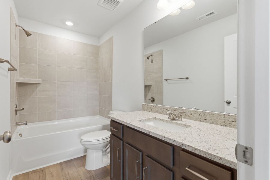 Furnished interior view inside a new home in Willowbrook, Shelby (Image 11). Furnished interior view inside a new home in Willowbrook, Shelby (Image 11).