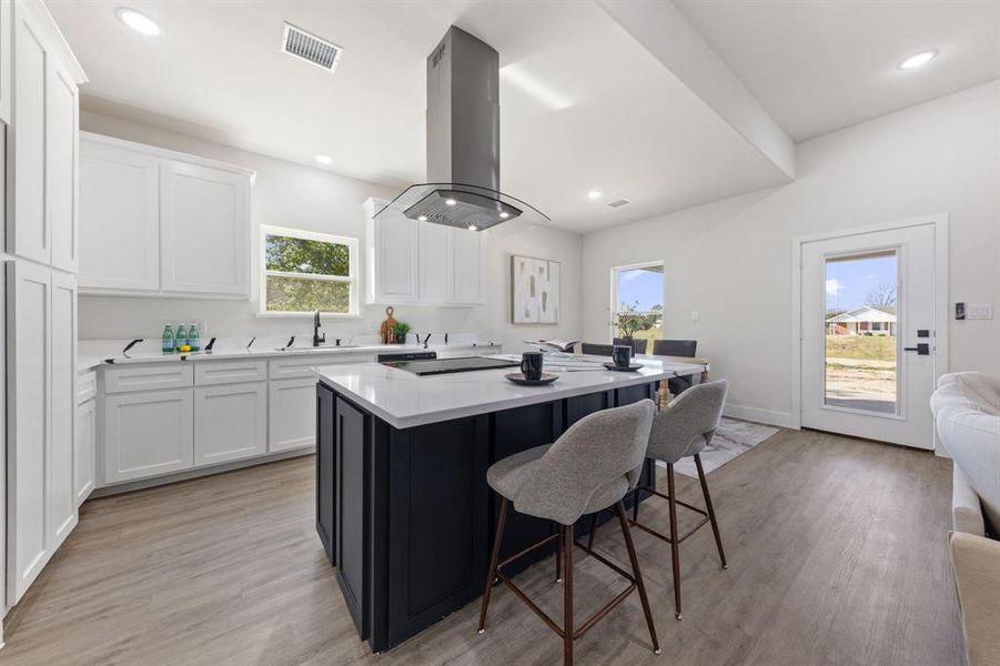 Furnished interior view inside a new home in , Gun Barrel City (Image 24).