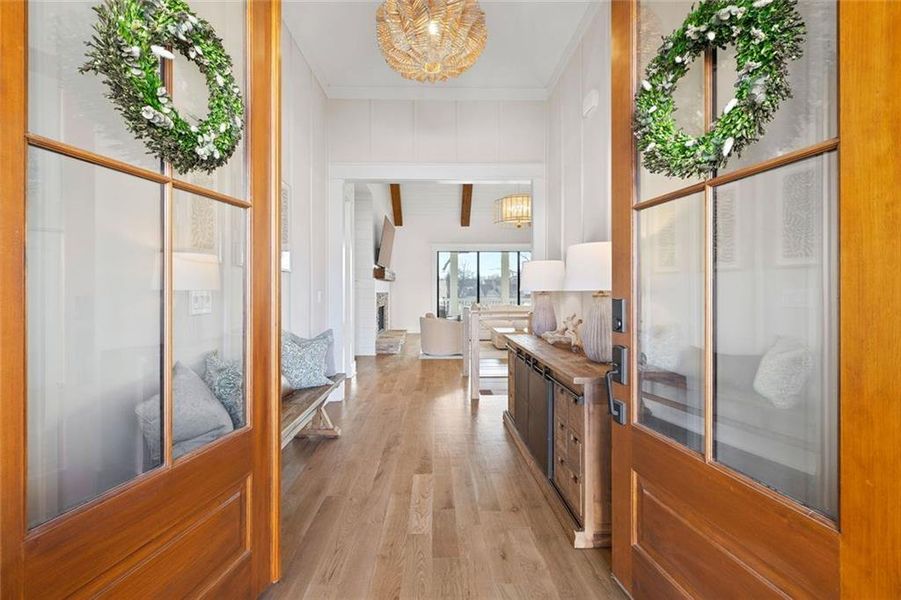 Furnished interior view inside a new home in , Dawsonville (Image 5).