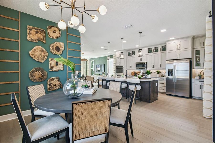 Furnished interior view inside a new home in Lake Star at Ovation, Winter Garden (Image 20).