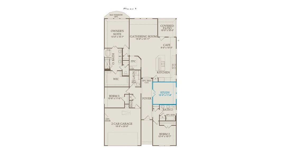 The McKinney Floor Plan